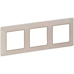 Rama ornament 3 posturi Legrand Valena Life ivoar auriu 754063