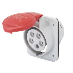Priza ST unghi 10 3P+E 16A Gewiss 400V GW62209H