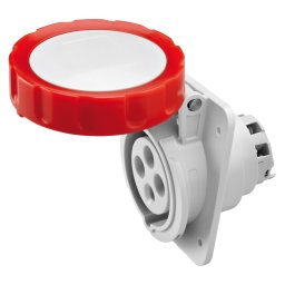 Priza ST unghi 10 3P+E 16A Gewiss 400V GW62231H