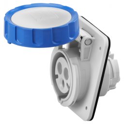 Priza ST unghi 10 2P+E 32A Gewiss 230V GW62238H