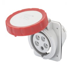 Priza ST unghi 10 2P+E 32A Gewiss 400V GW62241H