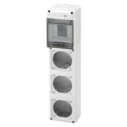 Tablou organizare Q-DIN 5M 3 prize IEC 16A IP65 Gewiss GW68001N
