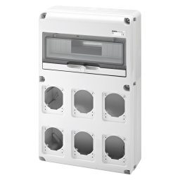 Tablou organizare Q-DIN 14M 6 prize IEC 16 32A Gewiss GW68008N