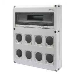 Tablou organizare Q-DIN 20M 8 prize IEC 16 32A Gewiss GW68013N