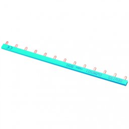 Bareta de alimentare 1P busbar pin 13M 80A Gewiss albastru GW96501