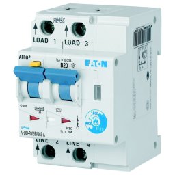 Diferential cu detectie arc electric 20A B 30mA 10kA Xpole Eaton AFDD-20 2 B 003-A
