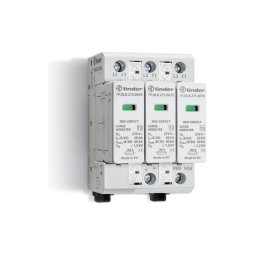 Descarcator fotovoltaic T2, 3 varistoare, 1000V fara semnalizare Finder 7P2390000015