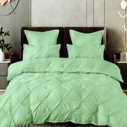 Lenjerie pat finet uni 6 piese (mint)