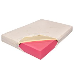 Saltea de pat Ortopedica Reversibila, Bio Bambus Medical Strong, 110x200