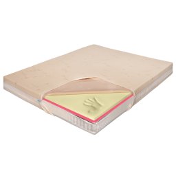Saltea pat Ortopedica, Arcuri Pocket, 150x200 - Bio Bumbac Air, Memory HD, 5+12+6+3, Hotel Range
