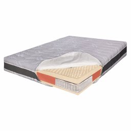 Saltea pat Ortopedica cu Arcuri Pocket, 160×190 – 100% Latex, Ioni de Argint, 26 cm, Hotel Range