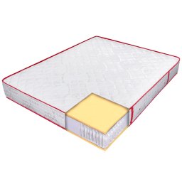 Saltea de pat Super Ortopedica, arcuri individuale pocket, 90×190 – 24 cm, Ergomed