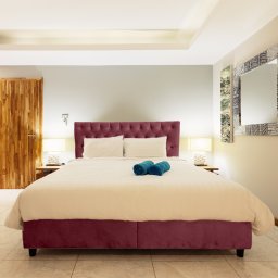 Pat tapitat, cu somiera rabatabila si lada de depozitare, 90x200, Tunis, Visiniu