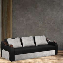 Canapea extensibila, cu lada de depozitare, Ligia