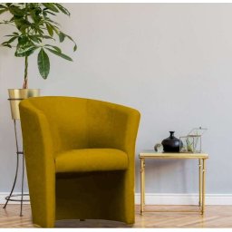 Scaun tip scoica, din lemn solid, Juno