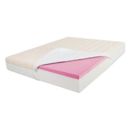 Saltea de pat Ortopedica , Bio Bumbac Reversibila, 26 cm, 190 x 200