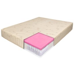 Saltea Super Ortopedica, Bio Bumbac Air XXL, Reversibila, Hotel Range 5+14+5, 190x200