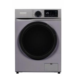 Masina de spalat rufe slim Heinner HWM-M814IVNSA+++, Capacitate: 8 kg, Clasa energetica A, 1400 RPM, Motor inverter, 15 programe, Display digital, Argintiu
