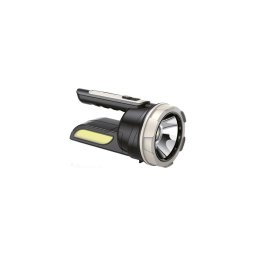 Lanternă LED reîncărcabilă 2x LED/3W/5V 210 lm 1200 mAh negru