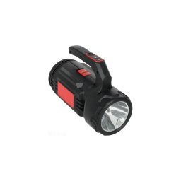 Lanternă LED reîncărcabilă, 5 V, 500 lm, 1200 mAh, neagră