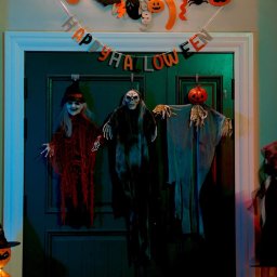 Fantoma de Halloween Suspendata 3 pcs Multicolour 77 x 98 cm GartenMobel Dekor