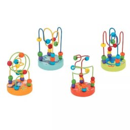 Tooky Toy: Jucărie mini labirint din lemn cu bile - diverse modele