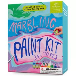 Tookyland: set de vopsea pentru marmorarea- 12 culori