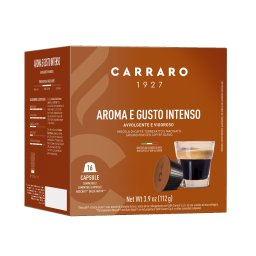 Carraro Aroma e Gusto Intenso capsule compatibile Dolce Gusto 16 buc