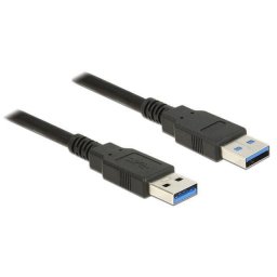 Delock Cable USB 3.0 Type-A male > USB 3.0 Type-A male 1.5m black