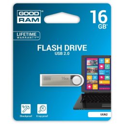 Memorie USB USB flash drive GoodRam UUN2 UUN2-0160S0R11 16GB; USB 2.0; Argintiu