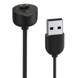 Cablu de incarcare Mi Band 5 USB, magnetic, Negru