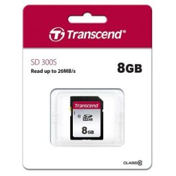 Card memorie 300S 8 GB, memory card (black, Class 10)