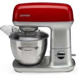 Robot de bucatarie MMC1000RLR 1000W 7 viteze 4.5L Inox/Red