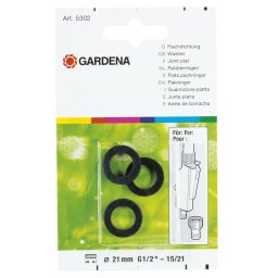 Gardena flat gasket, 3 piecesi (5301)