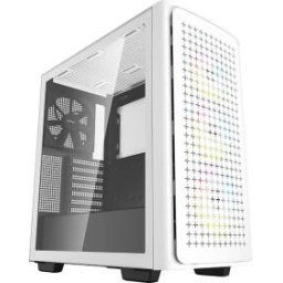 Carcasa CK560 ATX Middle Tower RGB Alb