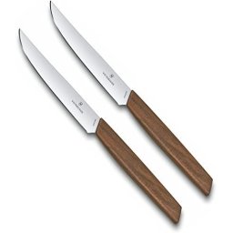 Victorinox Swiss Modern Steak Knife Set Walnut Wood 2 pcs.