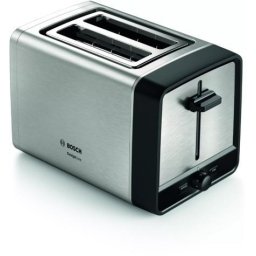 Prajitor de paine Bosch toaster TAT5P420DE,970W, 2 felii, 5 trepte, Argintiu/Negru