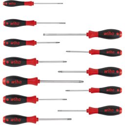 Wiha SoftFinish Set surubelnite, drepte, PH, PZ, TORX