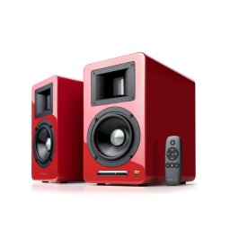 BOXE AIRPULSE 2.0, RMS: 100W (2 x 10W, 2 x 40W), bluetooth telecomanda wireless, 5" bass, volum, bass, treble, optical, Aux&PC, sub-out, USB, Red