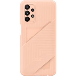Husa Galaxy A23 (A235) - Capac protectie spate "Card Slot Cover", Peach Roz