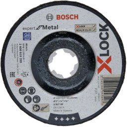 Disc pentru metal, 125 x 6 x 22.33 mm
