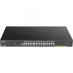 Switch DGS-1250-28XMP, 24 porturi, PoE