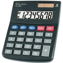Calculator de birou VECTOR KAV VC-805 OFFICE CALCULATOR BLACK