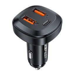 B9 2x USB + USB-C 66W Negru