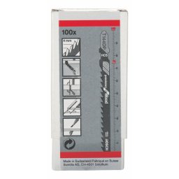 Set lame fierastrau vertical pentru lemn, 100 mm, 100 buc