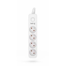 Prelungitor Kerg M02392 4 Earthed sockets - 3.0m power strip with 3x1mm2 cable, 10A