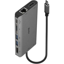 Docking Station USB-C 43323 - USB-C, 2x USB-A, HDMI, DisplayPort, RJ-45 Gigabit LAN, PD 100 W