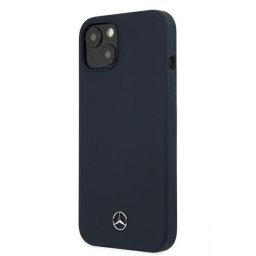 Husa Mercedes MEHCP13SSILNA iPhone 13 mini 5,4" granatowy/navy hardcase Silicone Line