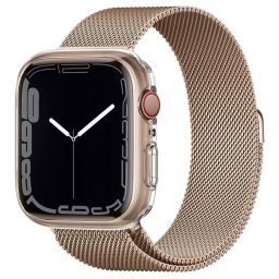Husa Spigen Liquid Crystal pentru Apple Watch 44/45mm, Crystal Clear