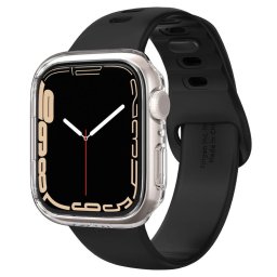 Husa pentru Apple Watch 7 41mm - Spigen Thin Fit - Crystal Clear